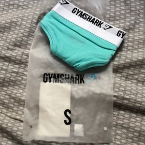 Gymshark mint green thong